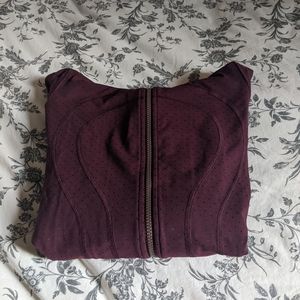 Lululemon Burgundy hoodie Size 4